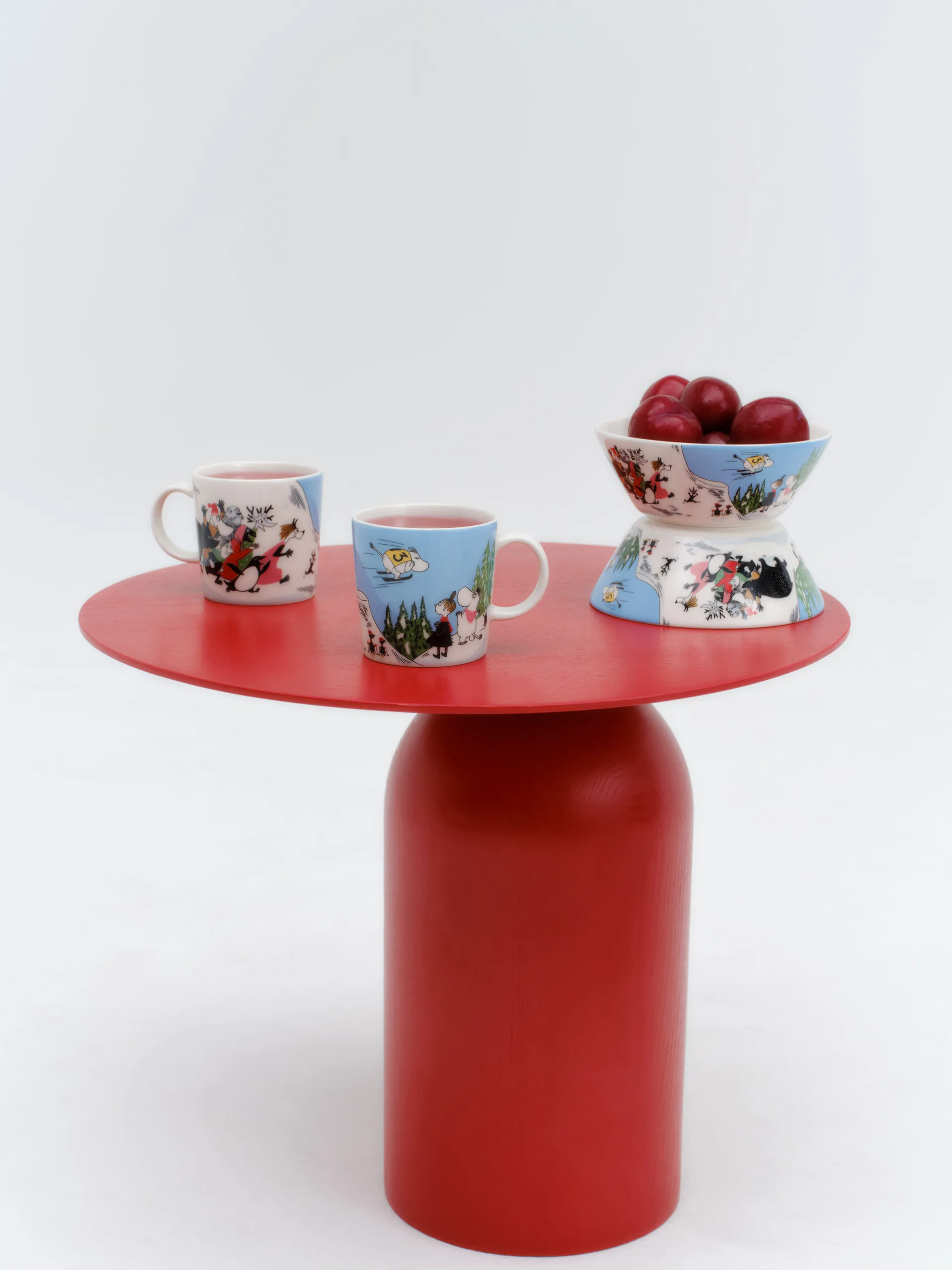 무민 머그 winter 2024 Ski jumping, 30 cl Moomin Arabia