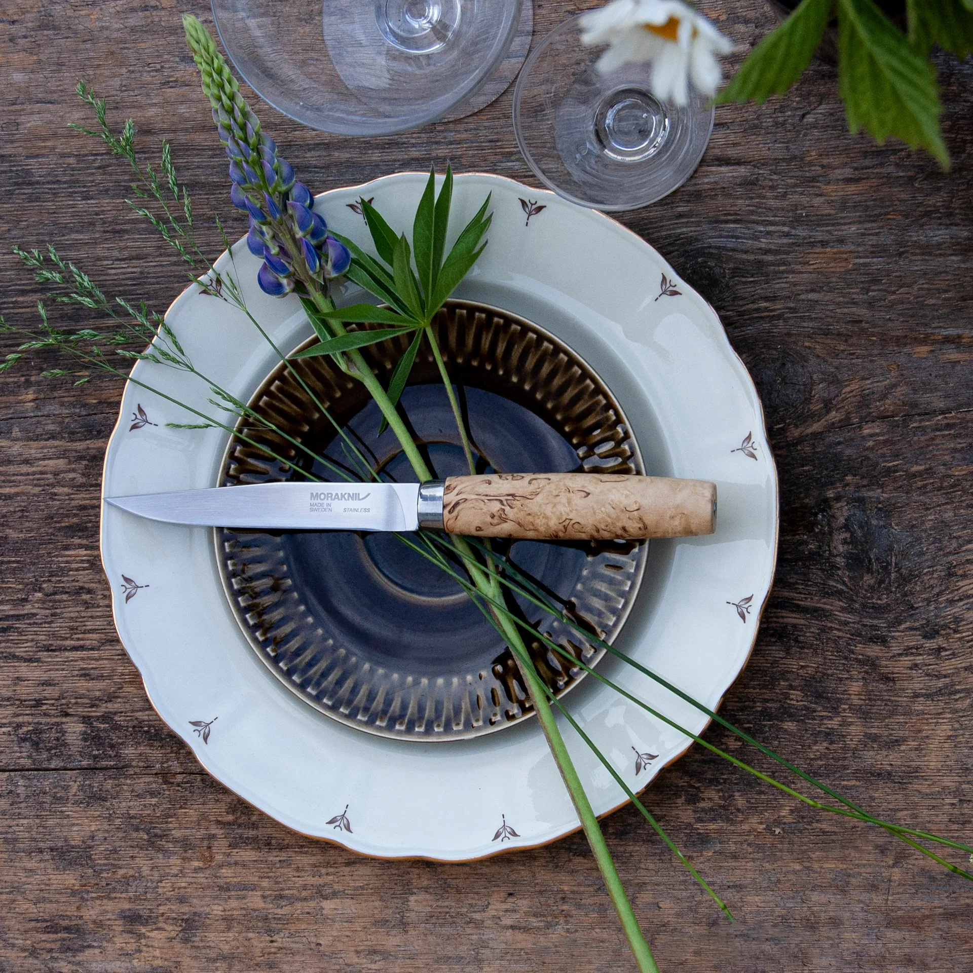 모라나이프 메이서 스테이크 나이프 4팩, nature Morakniv | 모라나이프