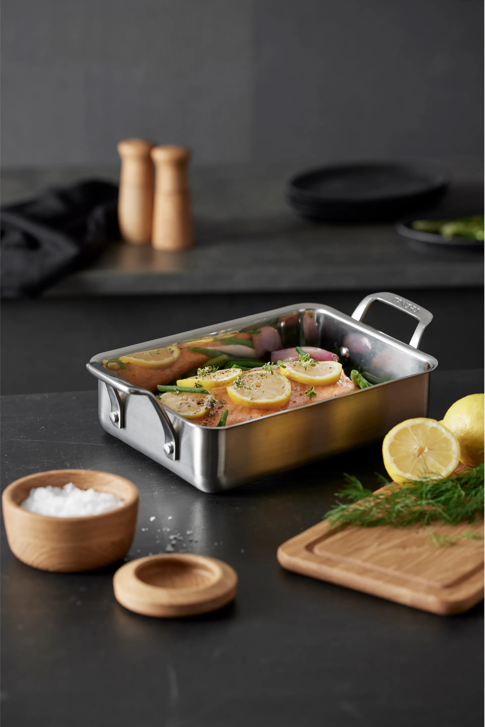 79NORD 오븐 팬 & 그리드 40x25x10 cm, Stainless steel Morsø | 모르쇠