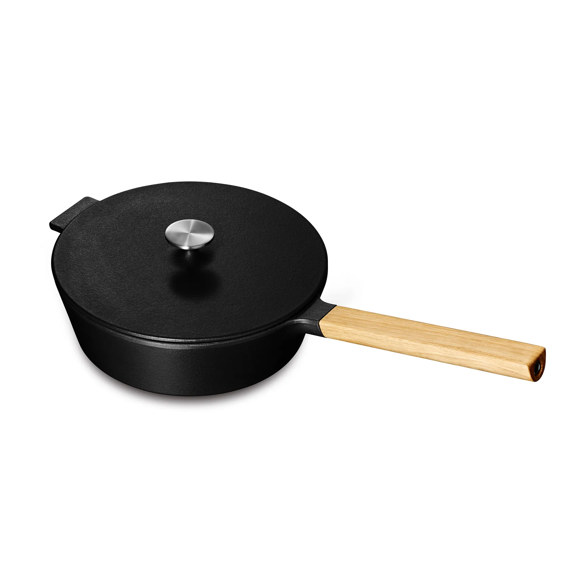 NAC 소스팬 & 덮개 2.2 l, Cast iron-oak Morsø | 모르쇠