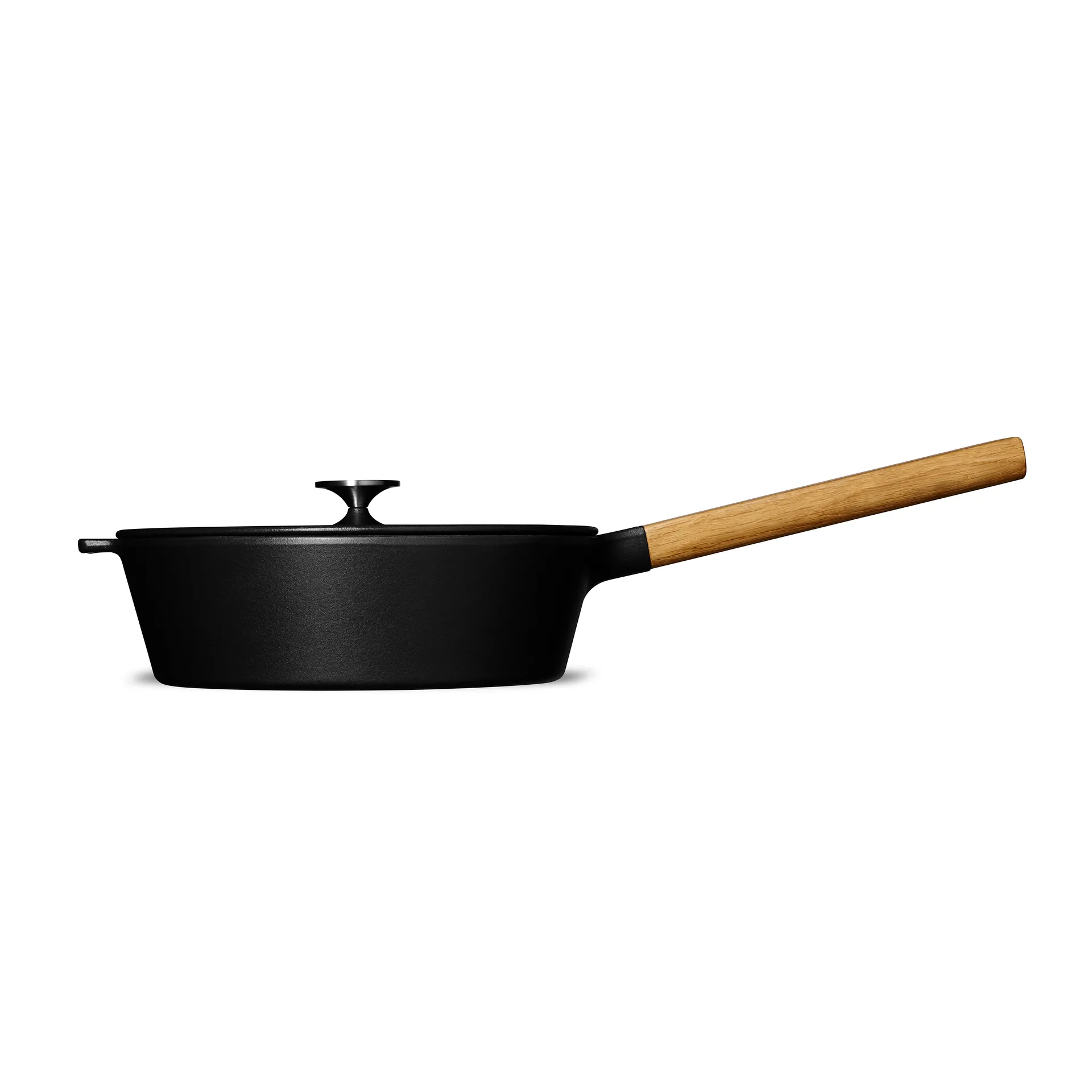 NAC 소스팬 & 덮개 2.2 l, Cast iron-oak Morsø | 모르쇠