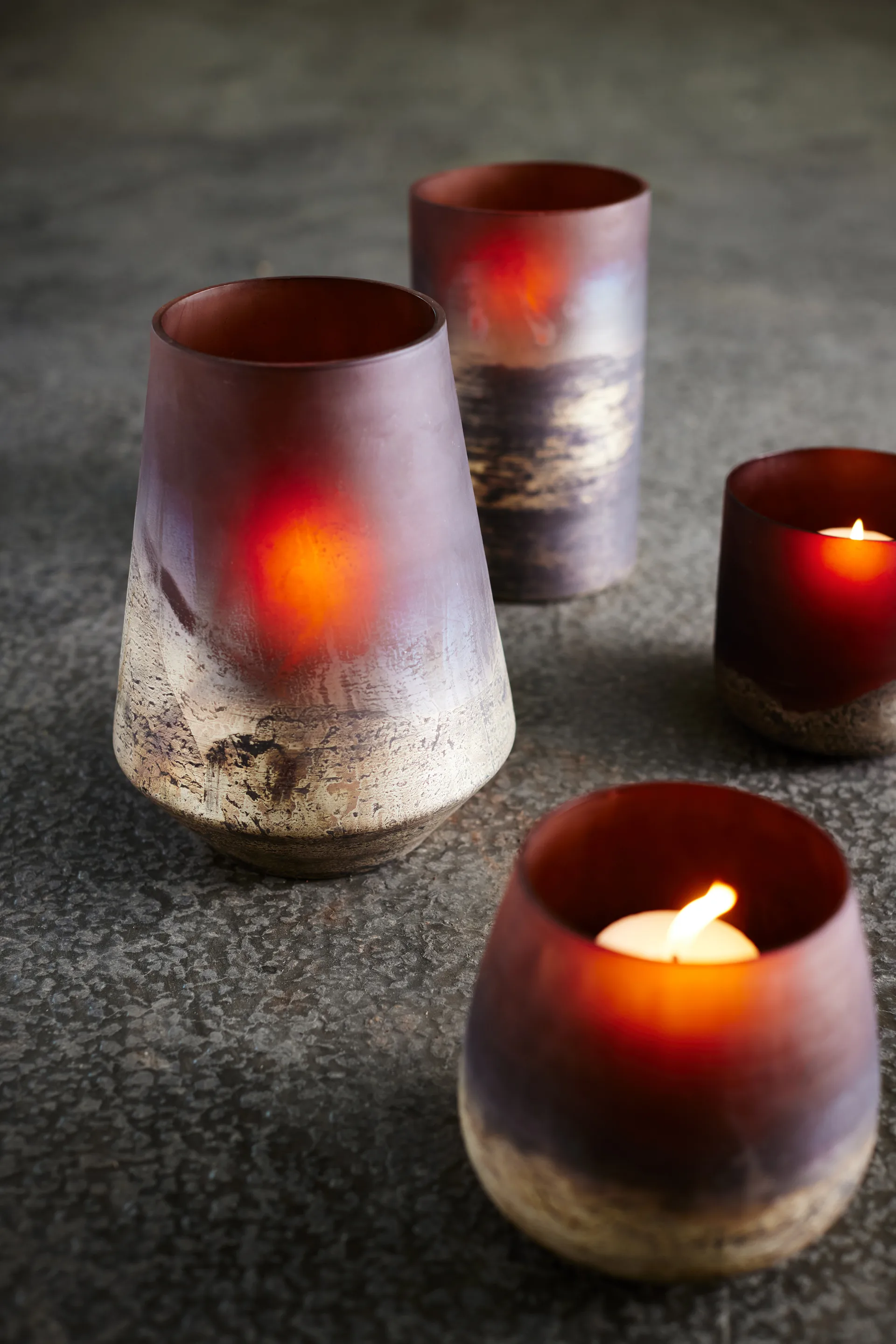 라나 화병 14x14 cm, Brown-gold MUUBS | 뭅스