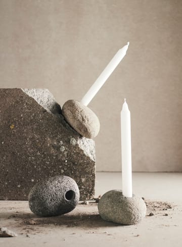 밸리 캔들 스��틱 6 cm - Natural stone - MUUBS | 뭅스