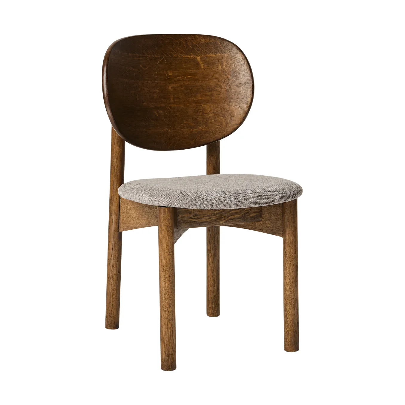 오카 체어, Dark oiled oak, grey MUUBS | 뭅스