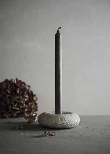 루나 캔들 홀더 - Grey, Ø13x4.8 cm - MUUBS | 뭅스