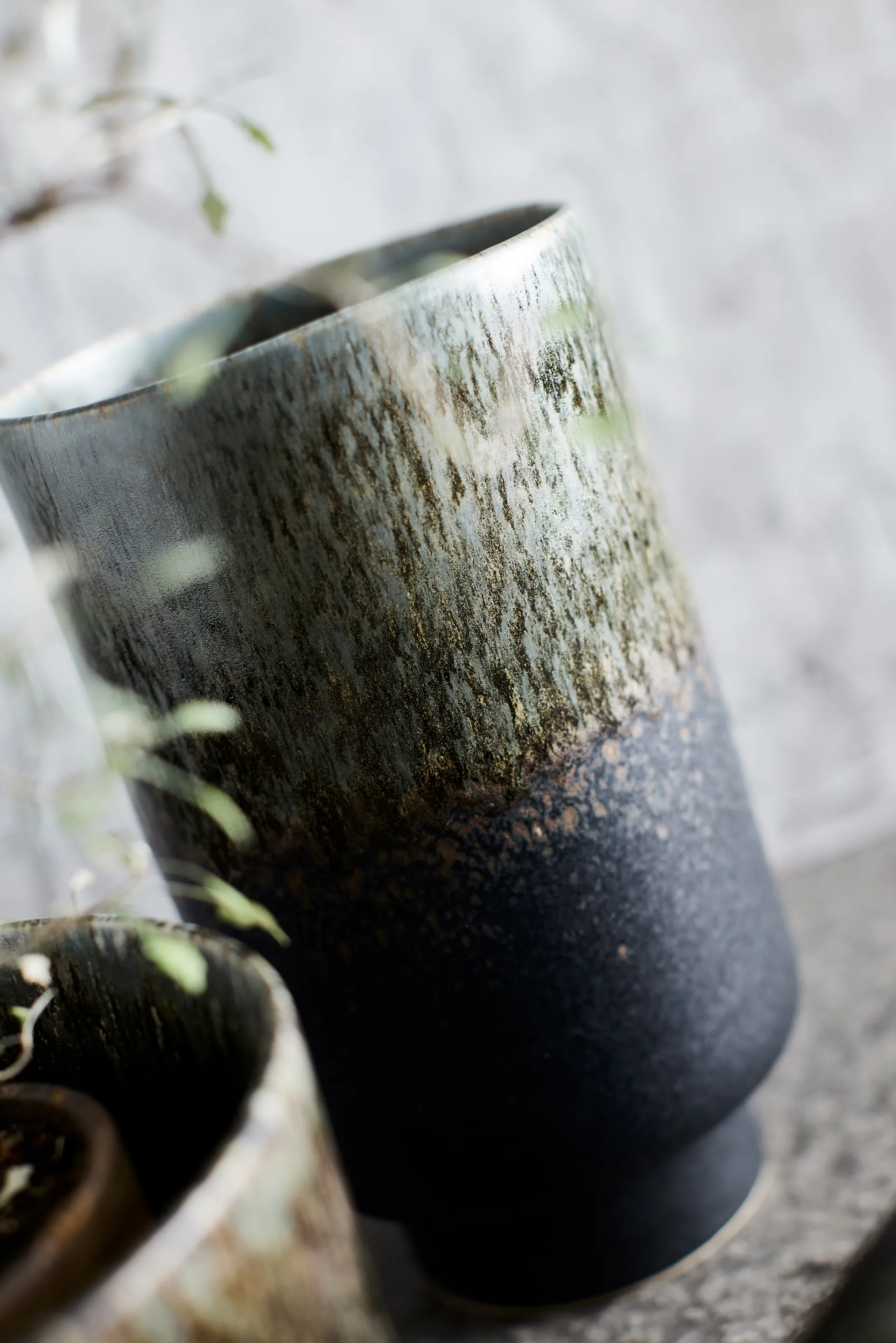 라고 화병 M 13x22 cm, Forest green MUUBS | 뭅스