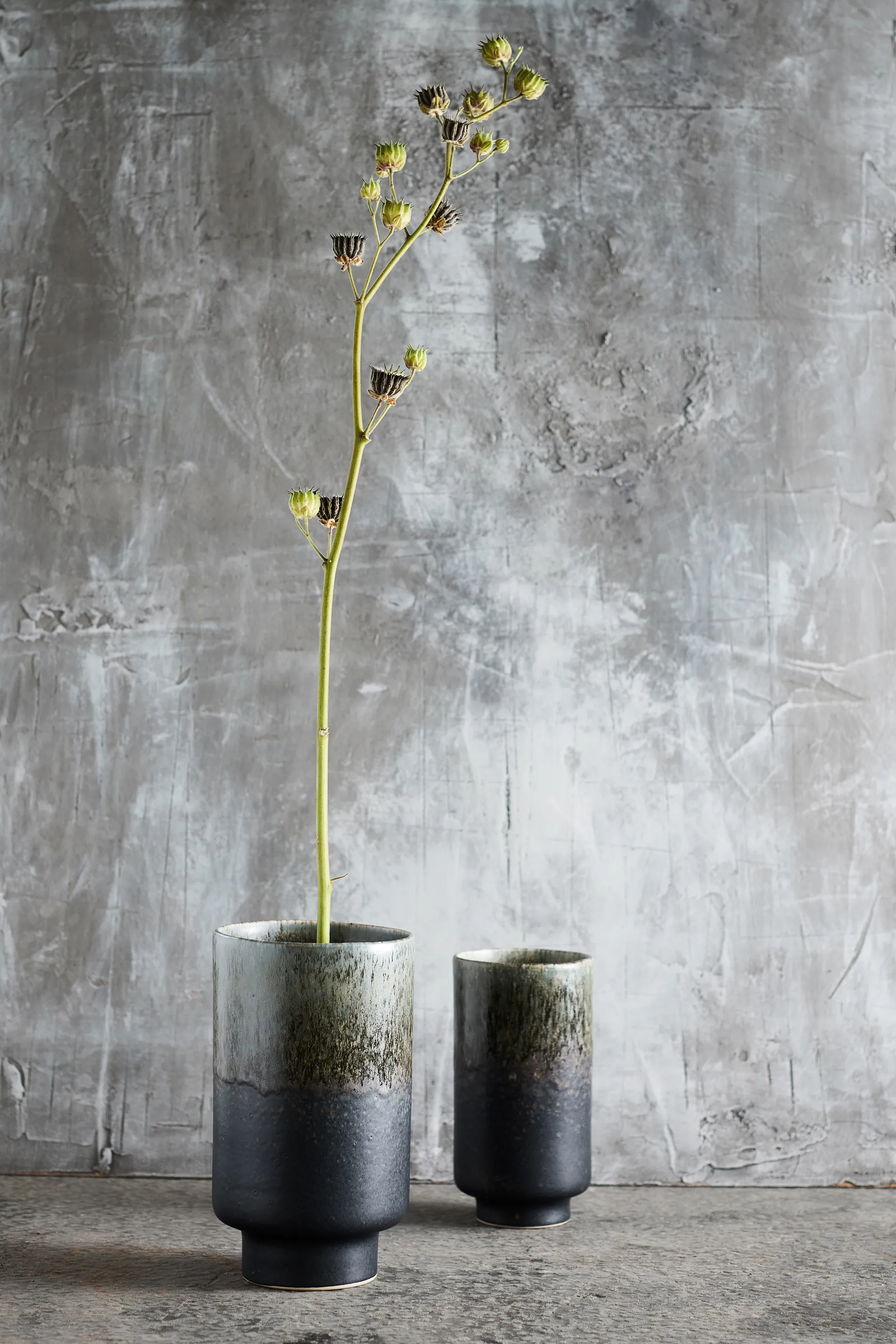 라고 화병 M 13x22 cm, Forest green MUUBS | 뭅스