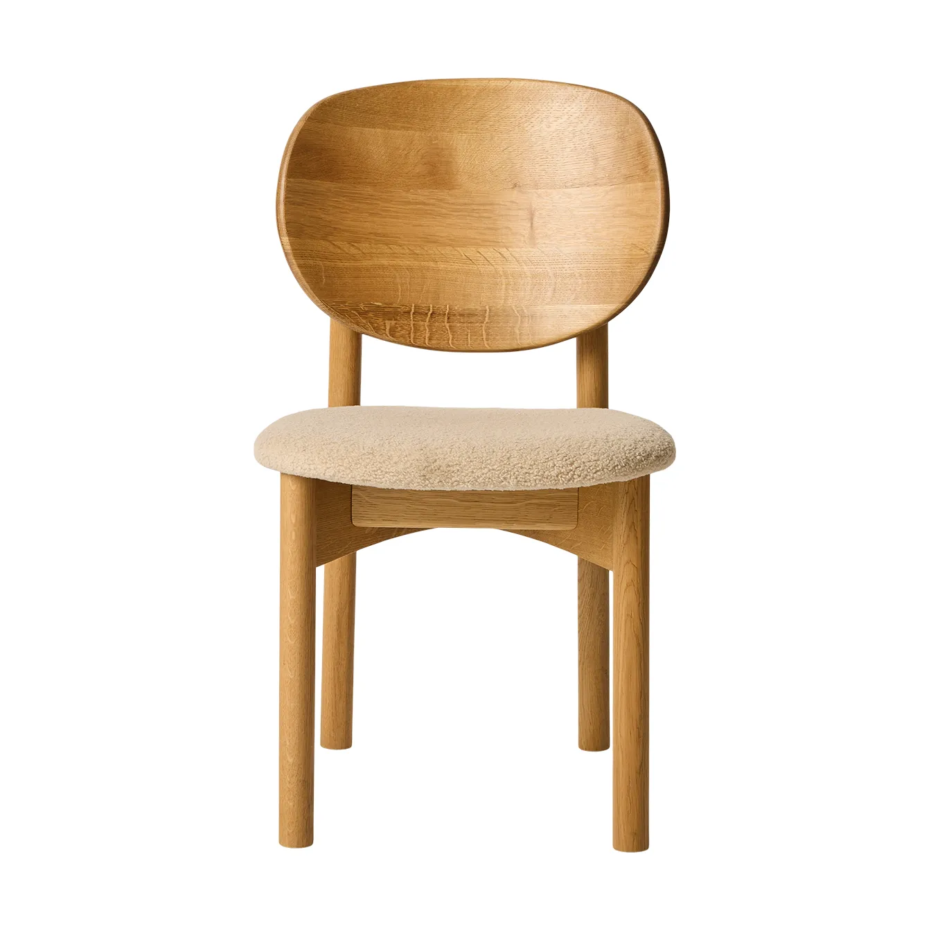 오카 체어, Natural oiled oak, sand MUUBS | 뭅스