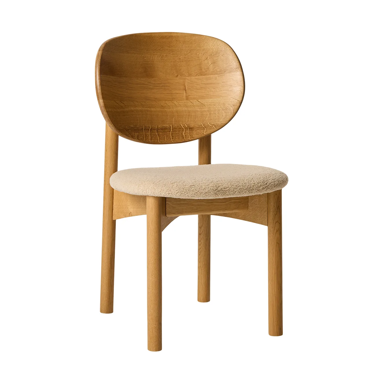 오카 체어, Natural oiled oak, sand MUUBS | 뭅스