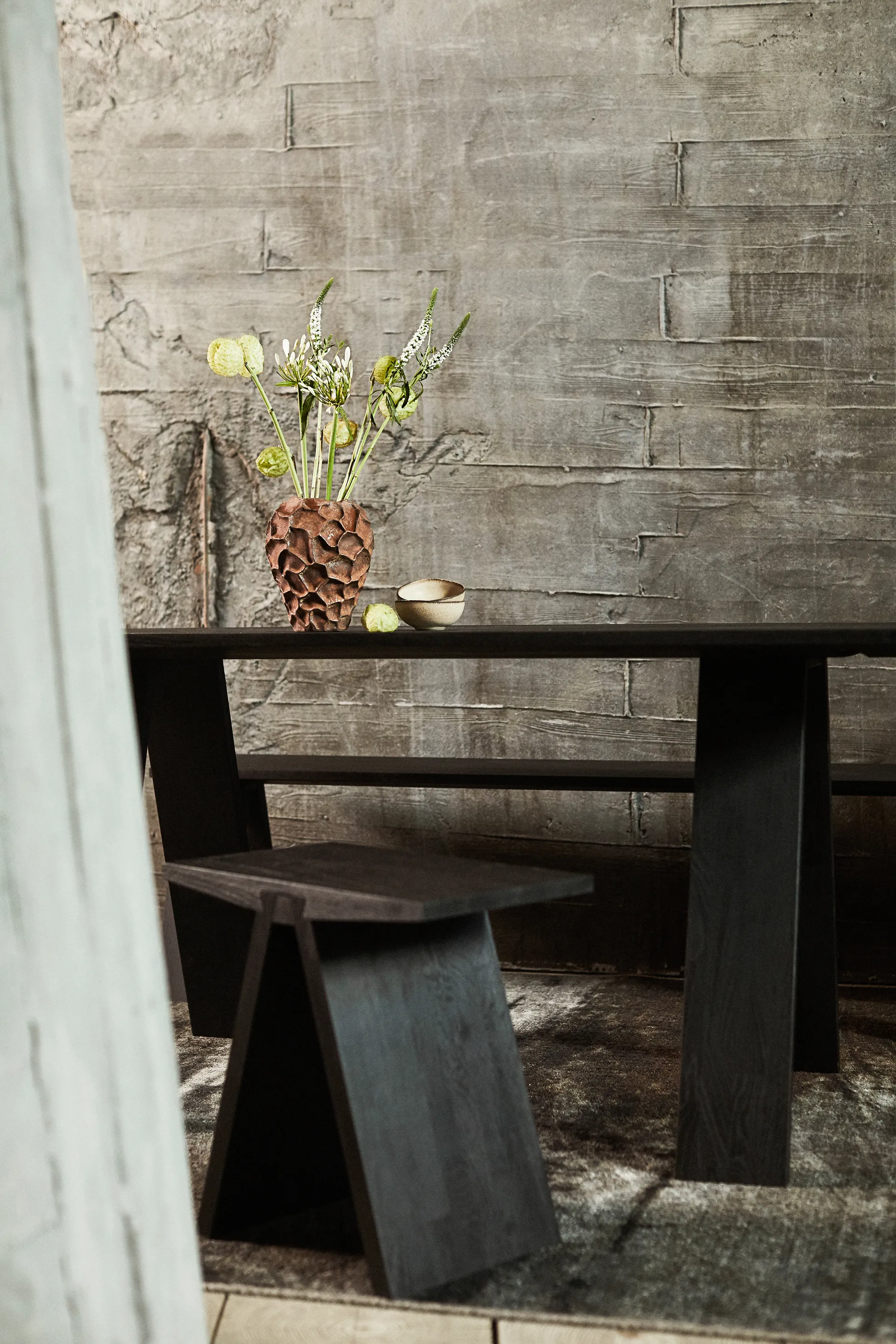 서피스 PVC 러그, Grey-sand MUUBS | 뭅스