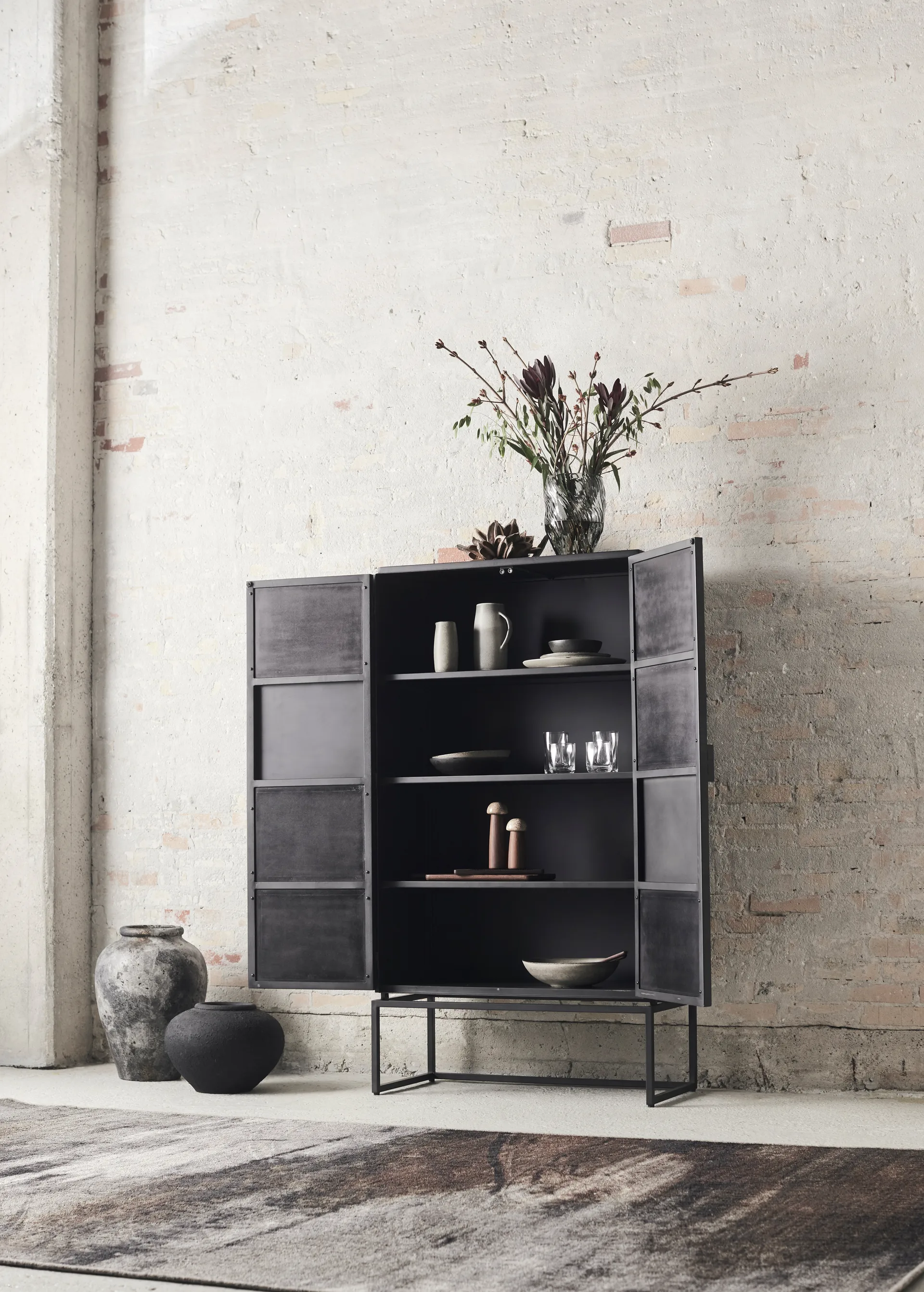 야미 솔트 & 페퍼 밀 S, Carbonized ash-marble MUUBS | 뭅스