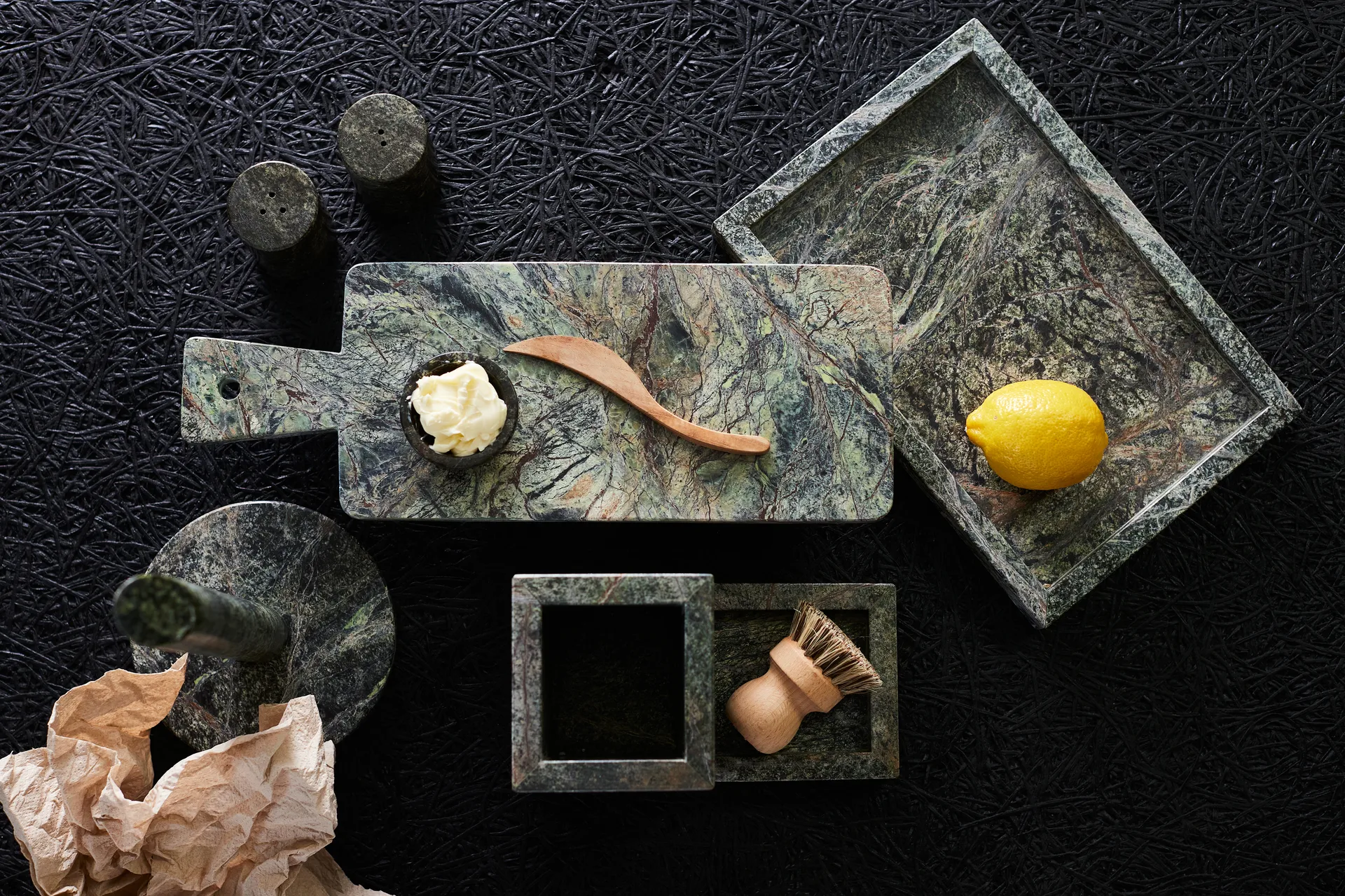 비타 소금통 후추통 세트, Seagrass MUUBS | 뭅스