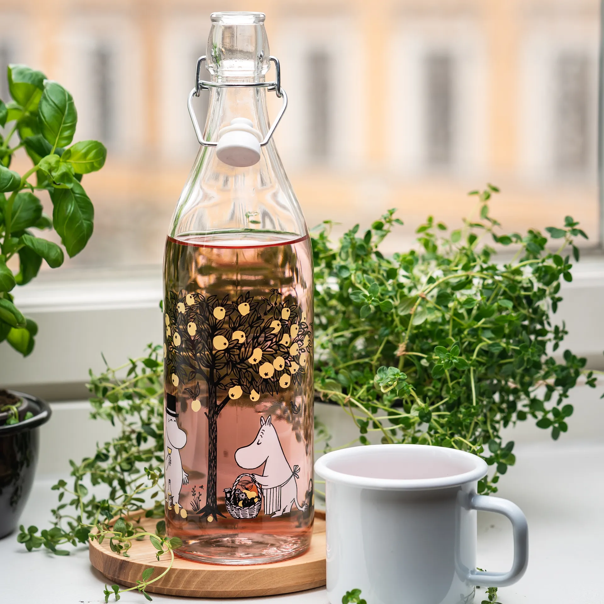 무민 유리병 1 L, Apples Muurla | 뮬라