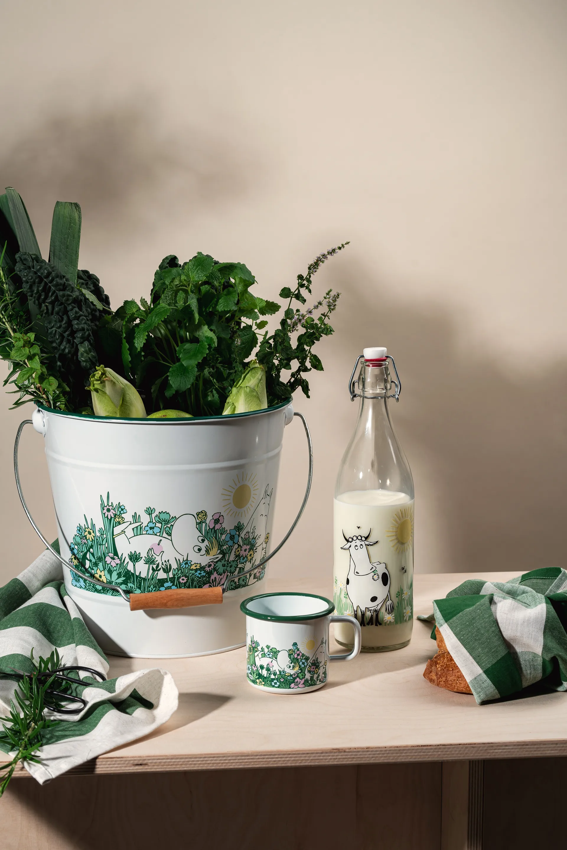 무민 유리병 1 L, Meadow Muurla | 뮬라