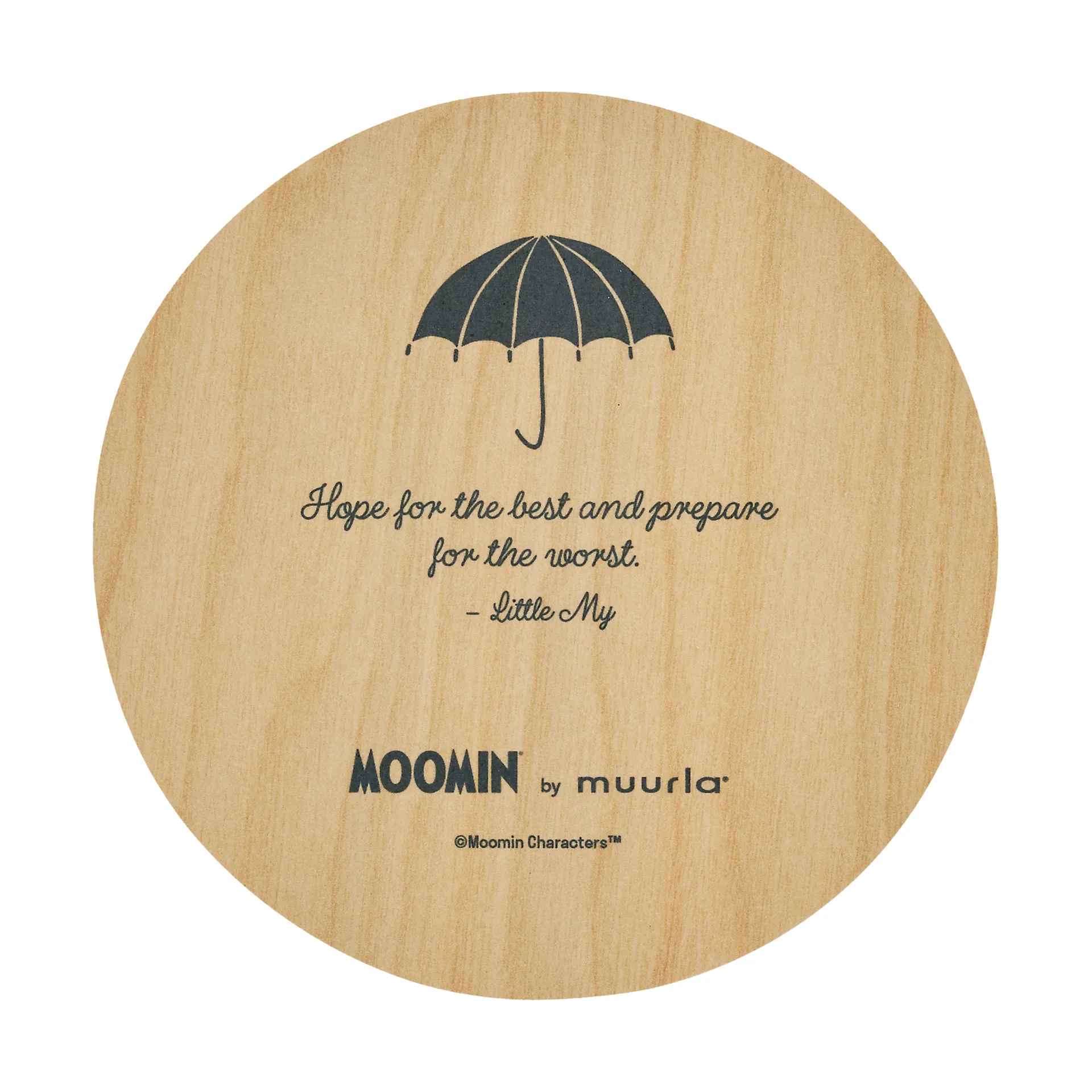 무민 글래스 코스터 Ø10 cm, Little My Muurla | 뮬라