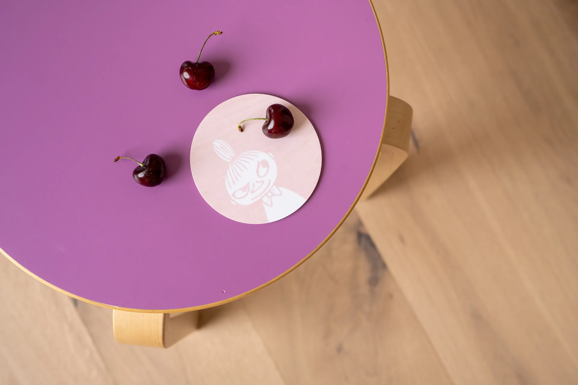 무민 글래스 코스터 Ø10 cm, Little My Muurla | 뮬라