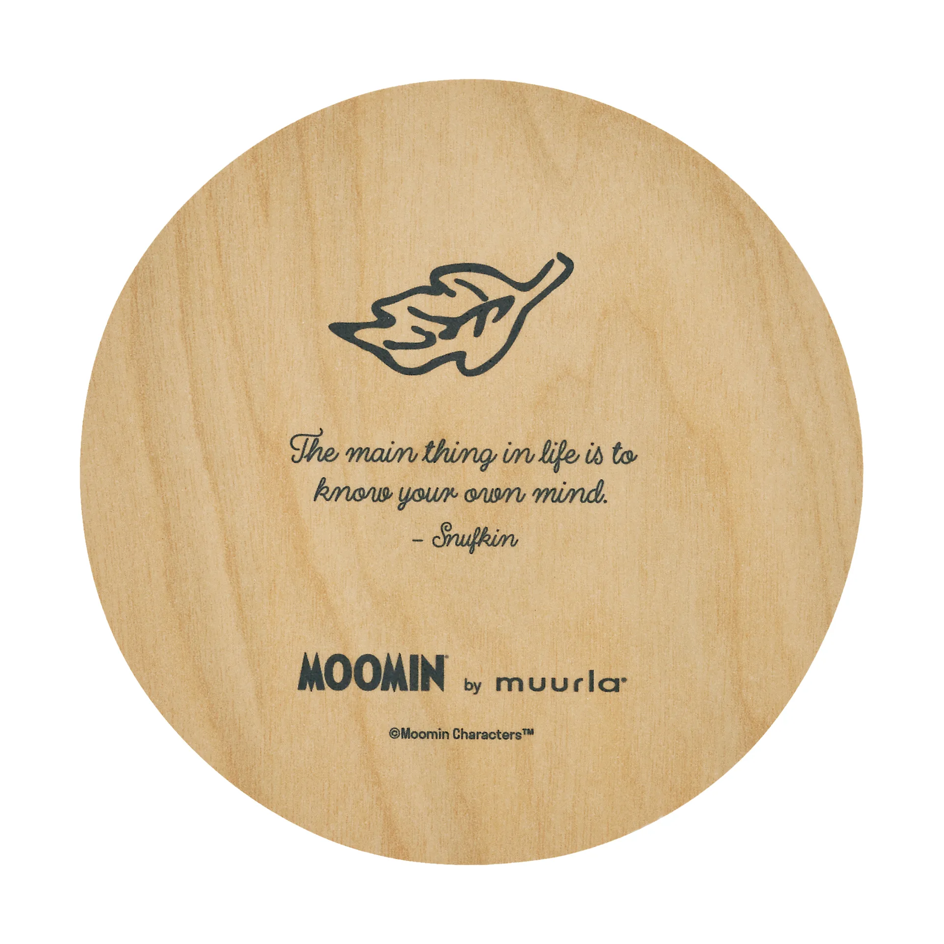 무민 글래스 코스터 Ø10 cm, Snufkin Muurla | 뮬라