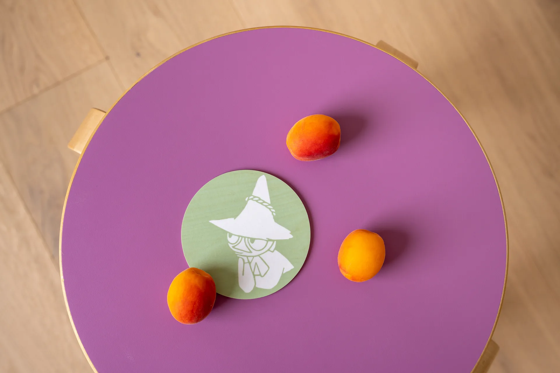 무민 글래스 코스터 Ø10 cm, Snufkin Muurla | 뮬라