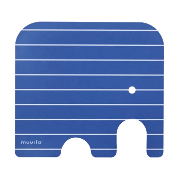 엘리펀트 글라스 코스터 11x10 cm - Blue - Muurla | 뮬라
