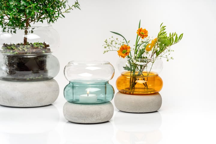 베이글 화병/캔들홀더 12 cm, Amber Muurla | 뮬라