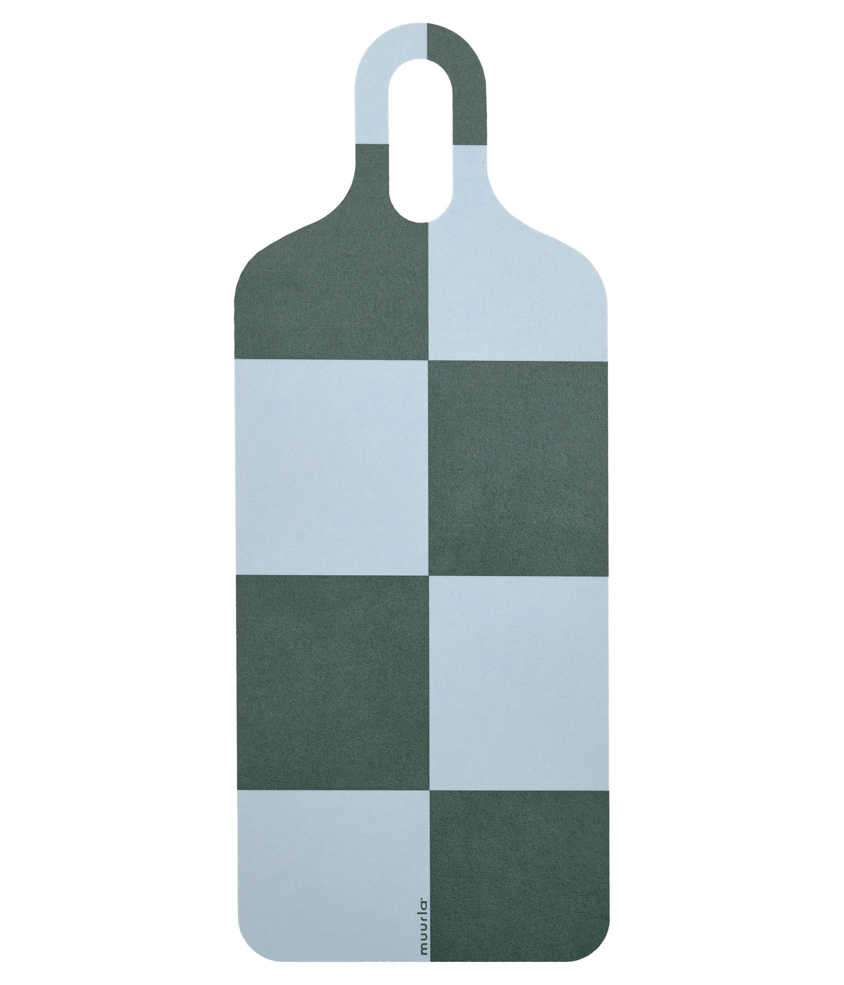첵스 & 스트라이프 트레이 13x33 cm, Brown-pink-green Muurla | 뮬라