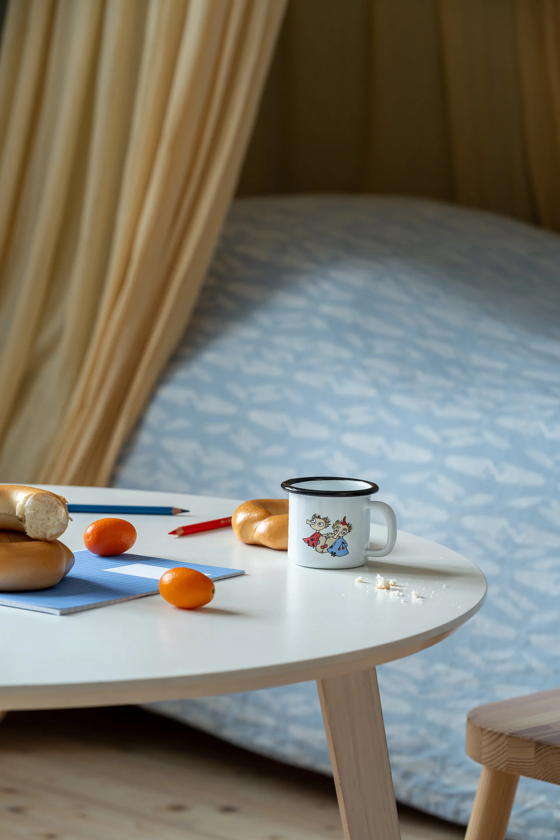 무민 에나멜 머그 1.5 dl, Thingumy and Bob Muurla | 뮬라