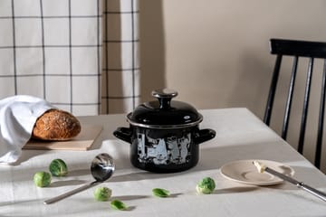 무민 에나멜 냄비 높은 뚜껑 1.5L - The Kitchen - Muurla | 뮬라