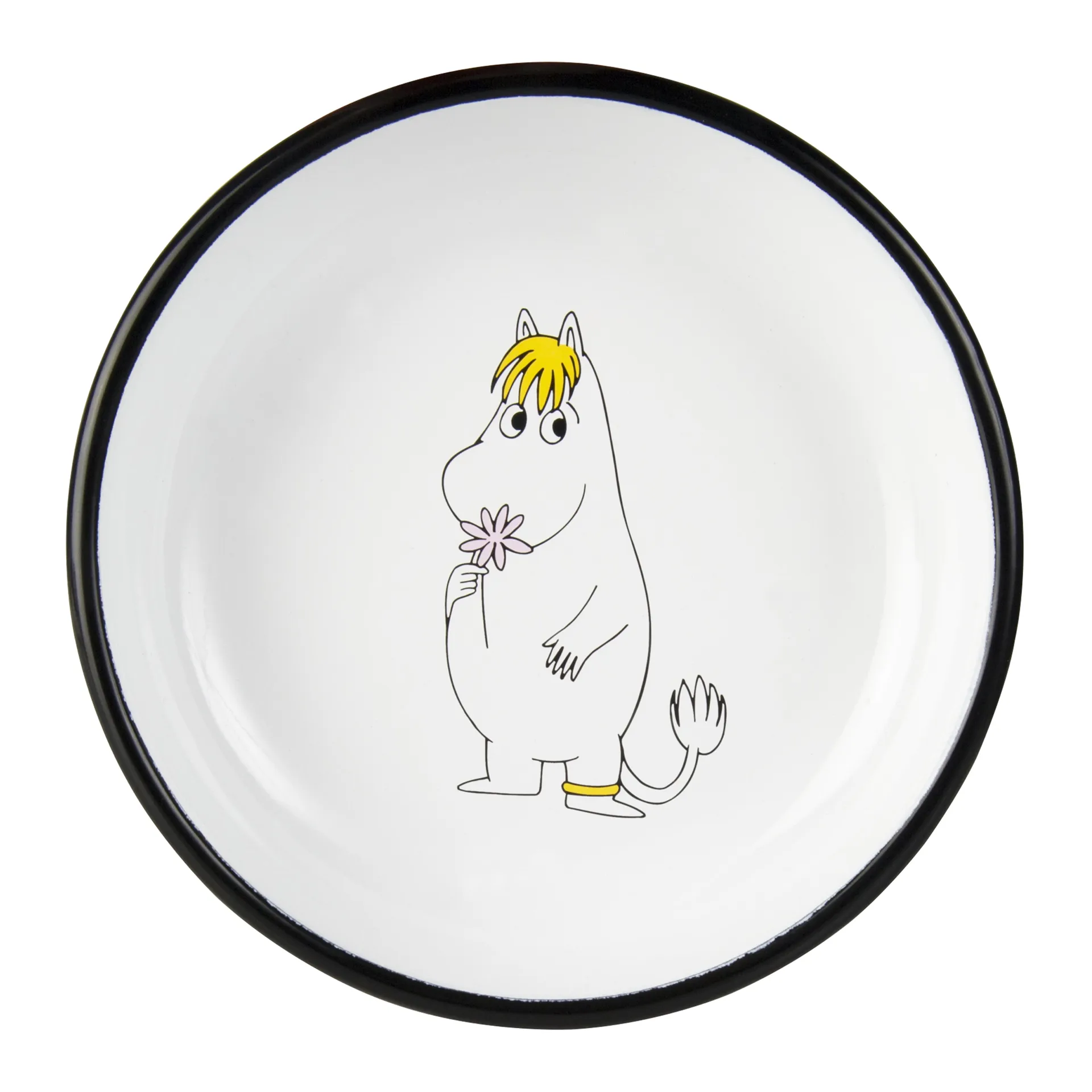 무민 레트로 에나멜 접시 18 cm, Snorkmaiden Muurla | 뮬라
