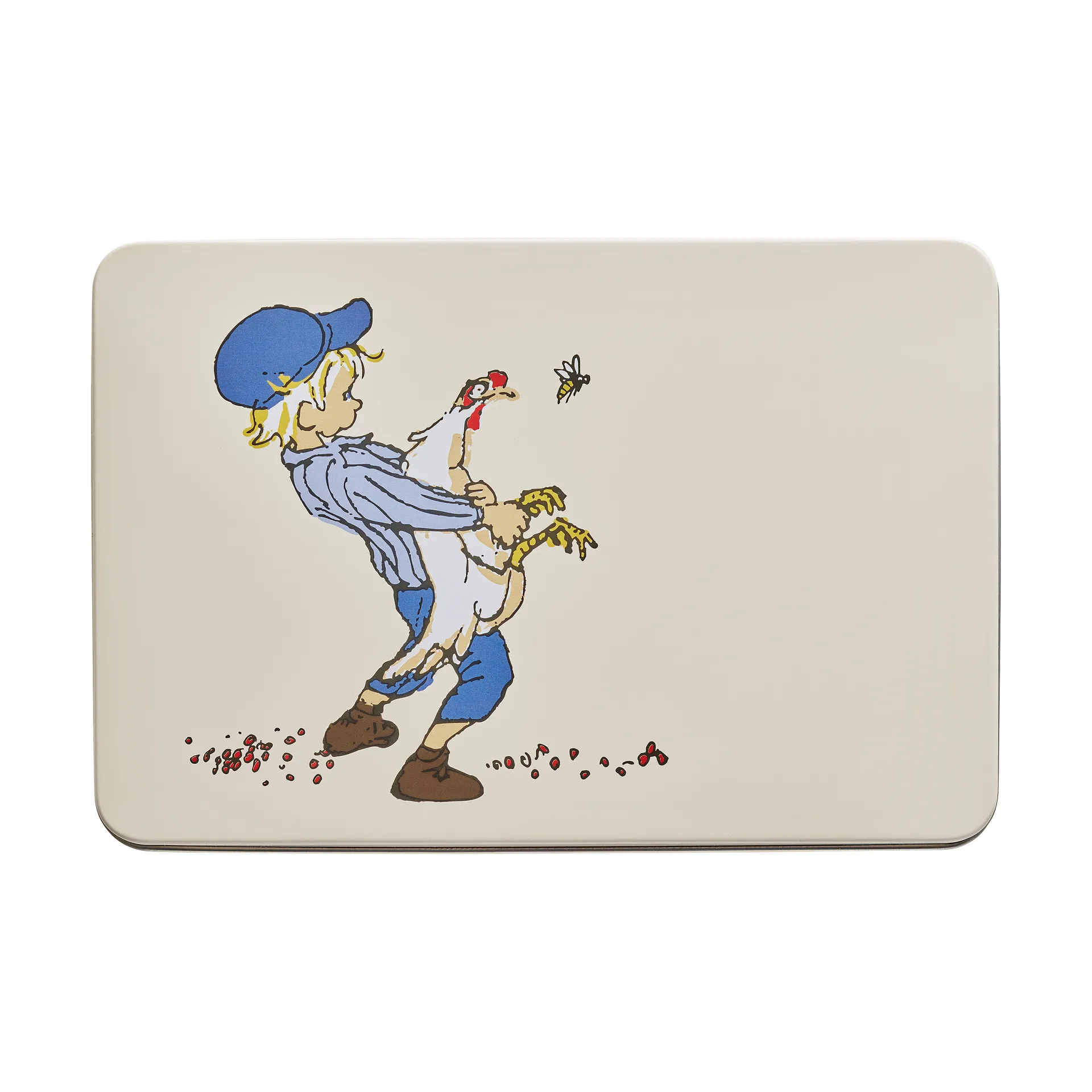 에밀 틴 캐니스터 18x12x6 cm, Cluck Cluck Muurla | 뮬라