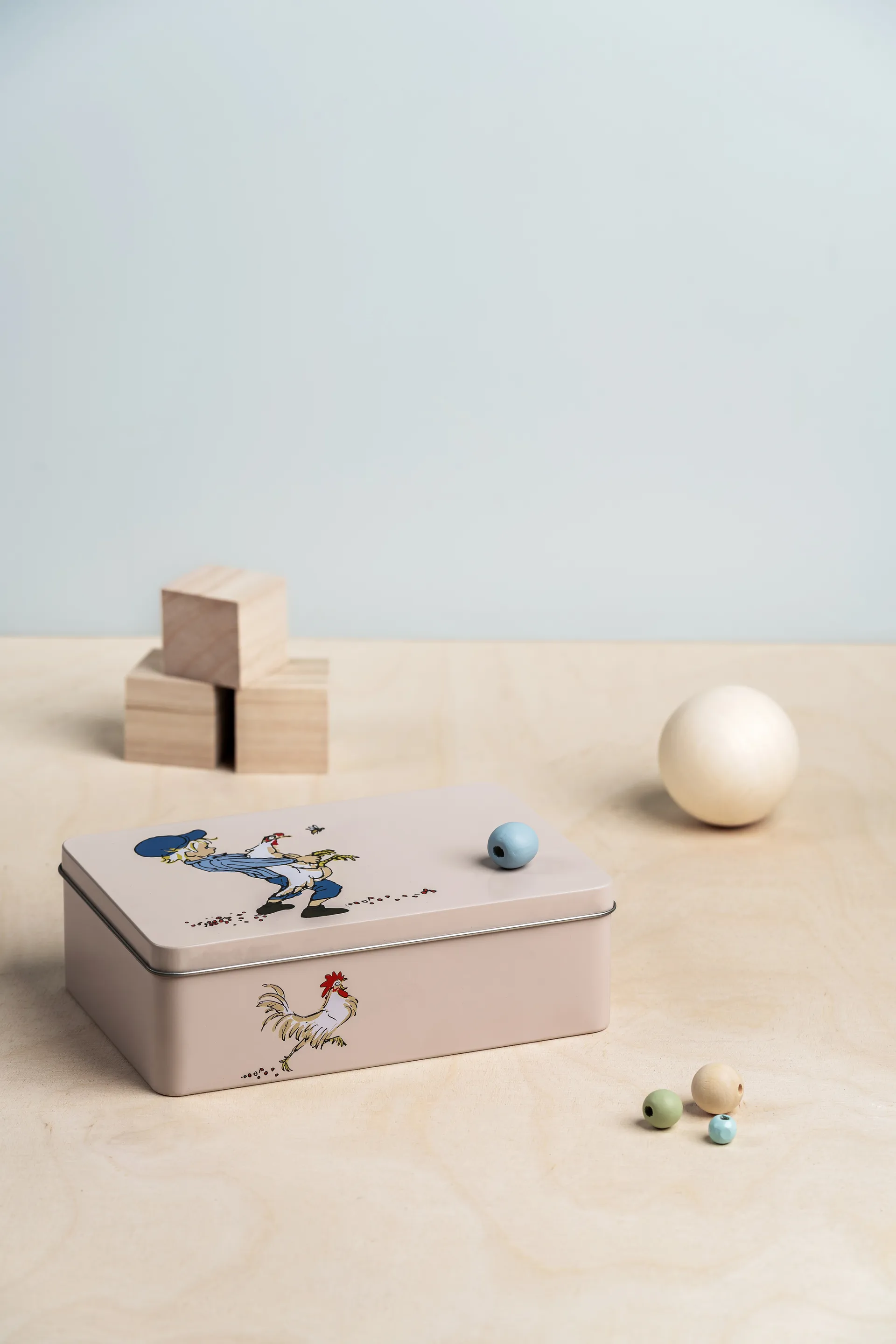 에밀 틴 캐니스터 18x12x6 cm, Cluck Cluck Muurla | 뮬라