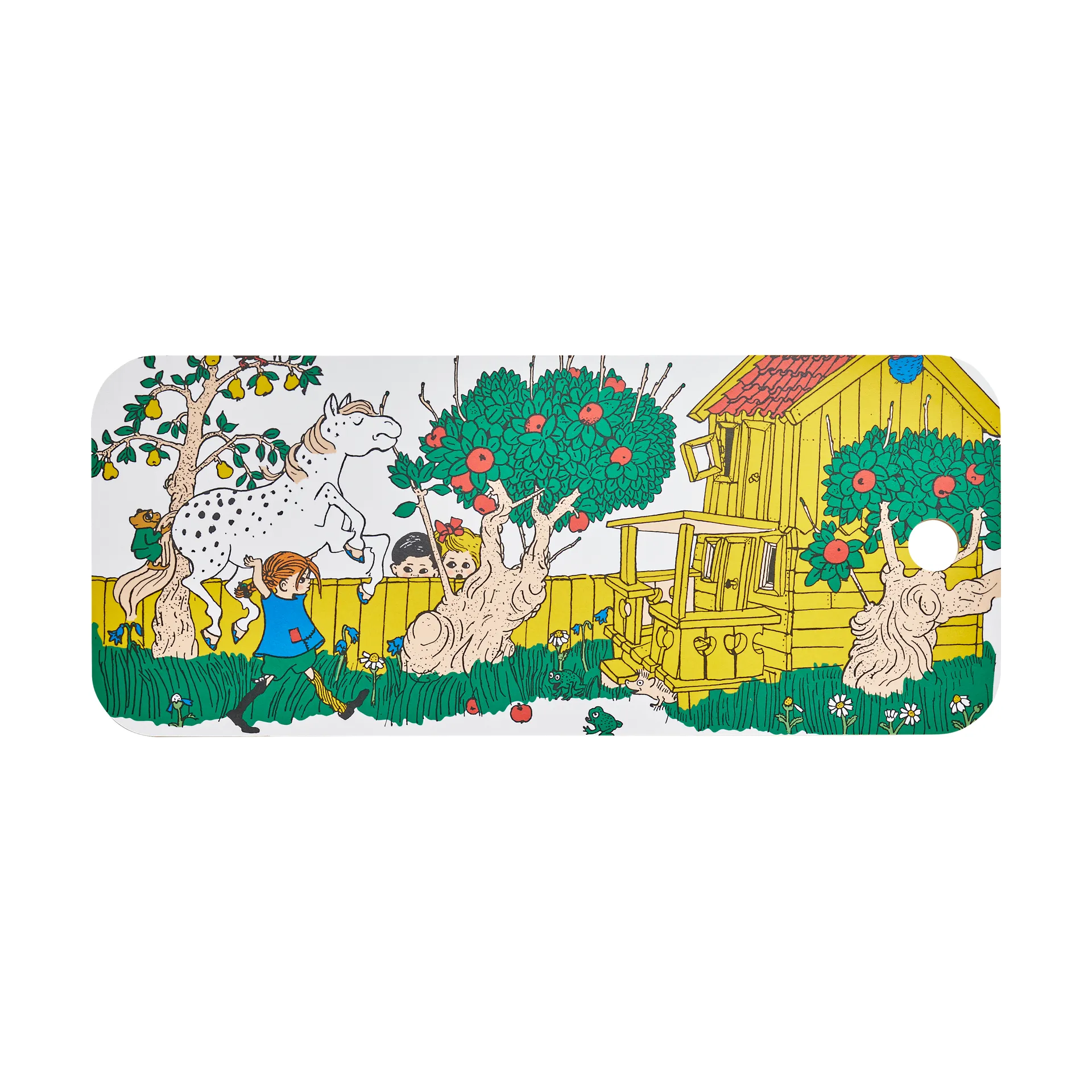 삐삐 찹 & 서브 커팅 보드 18x44 cm, The Way Home Muurla | 뮬라