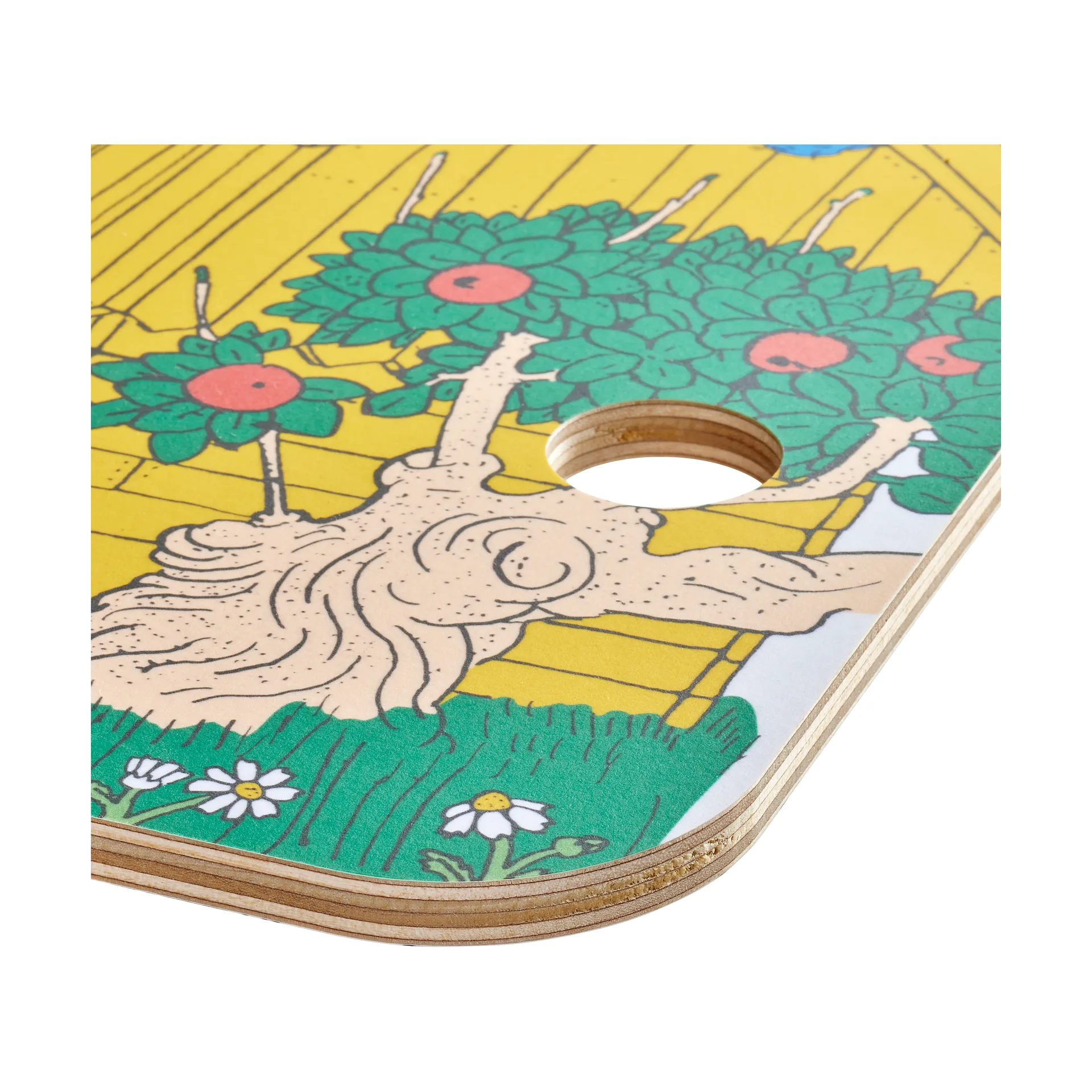 삐삐 찹 & 서브 커팅 보드 18x44 cm, The Way Home Muurla | 뮬라
