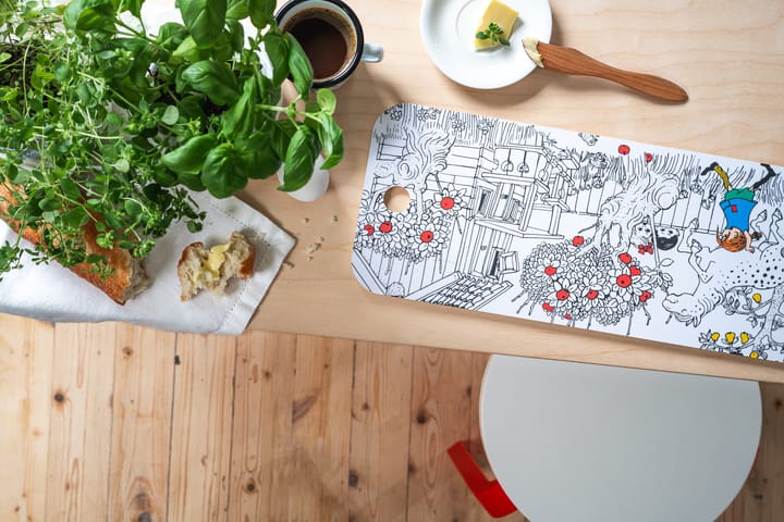 삐삐 찹 & 서브 커팅 보드 18x44 cm, The Way Home Muurla | 뮬라