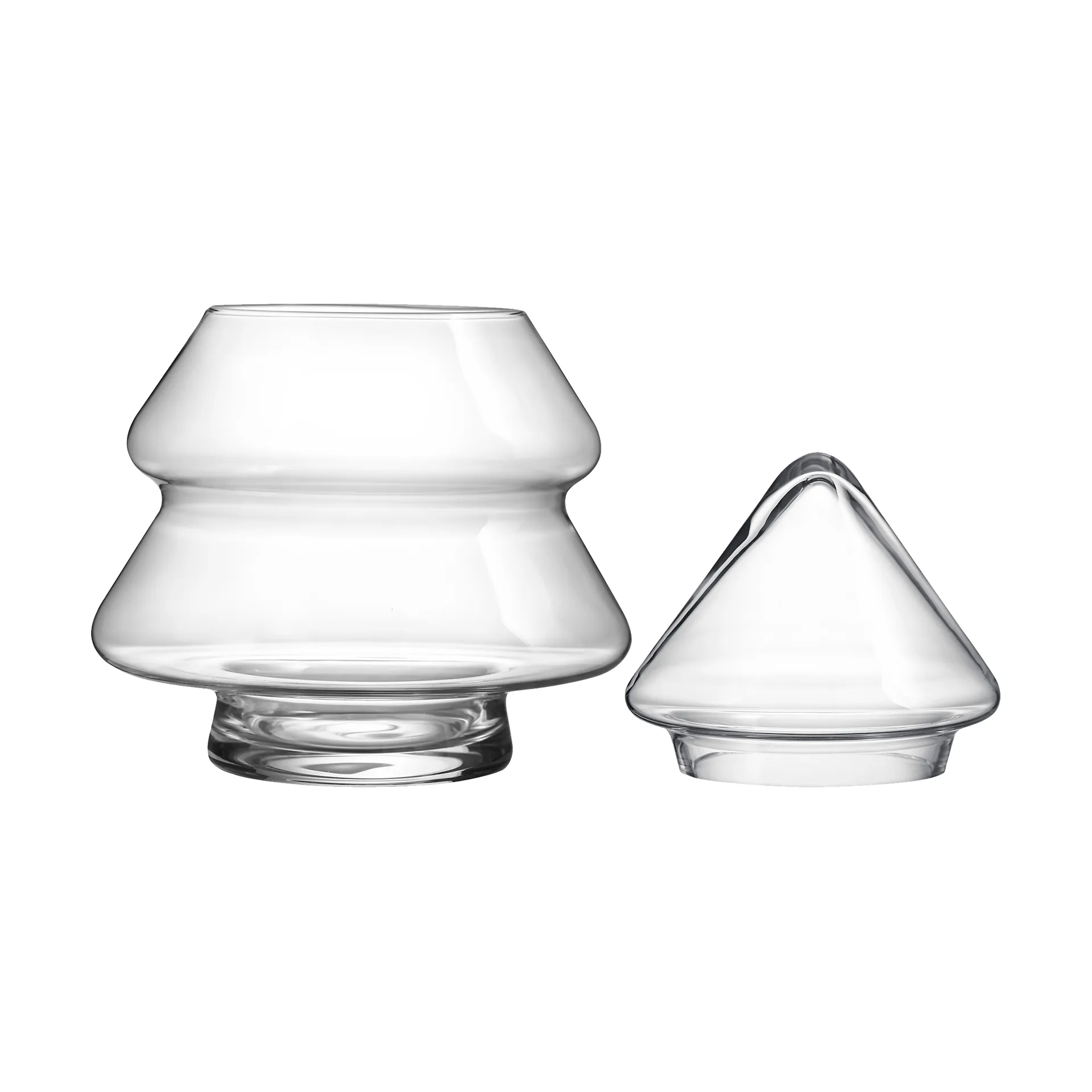 글라스 트리 글라스병과 덮개, 20 cm Muurla | 뮬라