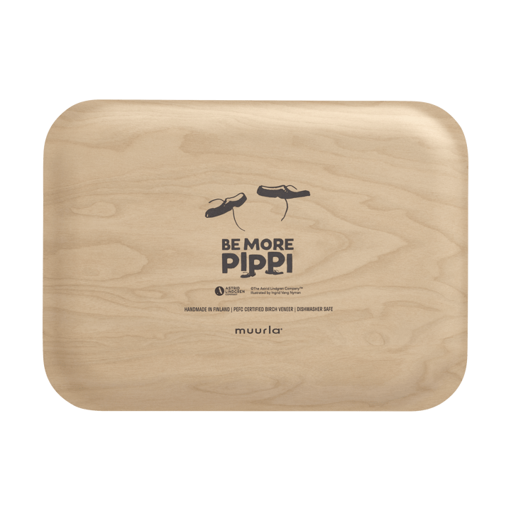 삐삐 트레이 20x27 cm, Be More Pippi Muurla | 뮬라