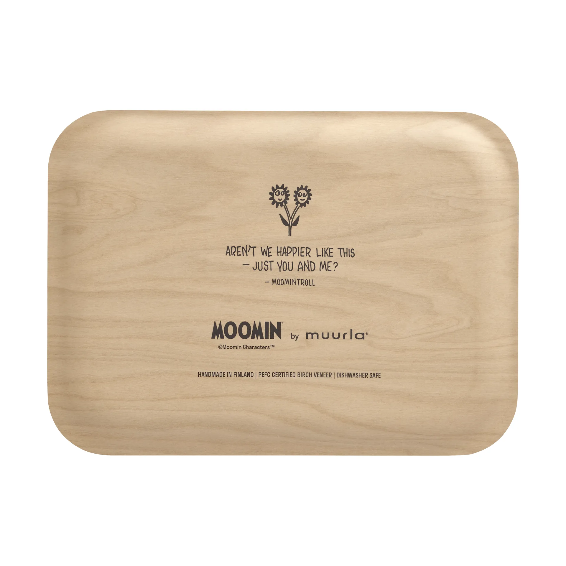 무민 트레이 20x27 cm, Flowers Muurla | 뮬라