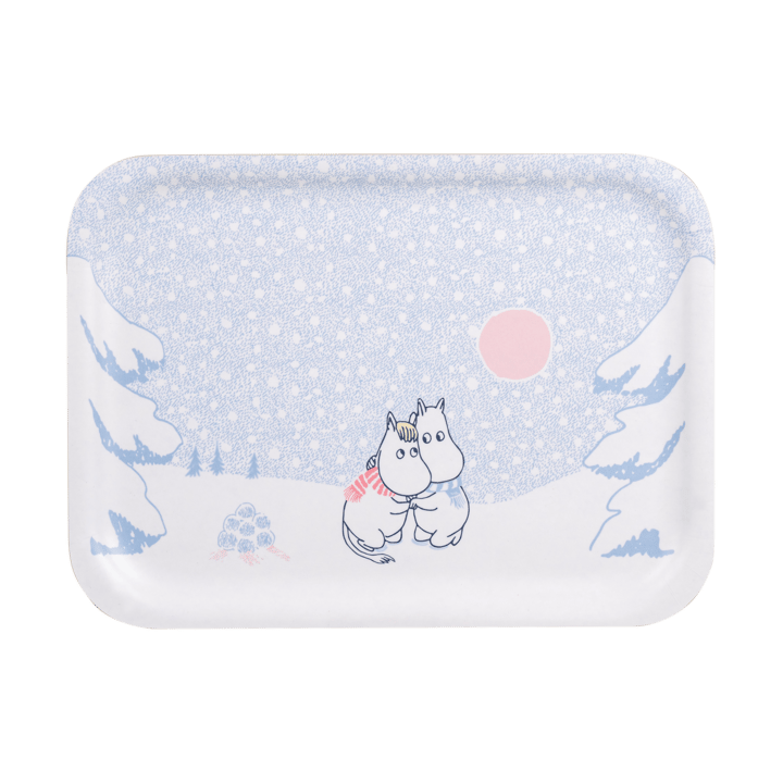 무민 트레이 20x27 cm - Let it snow - Muurla | 뮬라