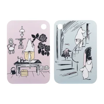 찹 & 서브 맘마 트레이 21x31 cm - Pink-blue - Muurla | 뮬라