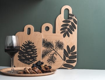 노르딕 찹 & 서브 트레이 21x31 cm - The Pine Cone-The Birch Leaf - Muurla | 뮬라
