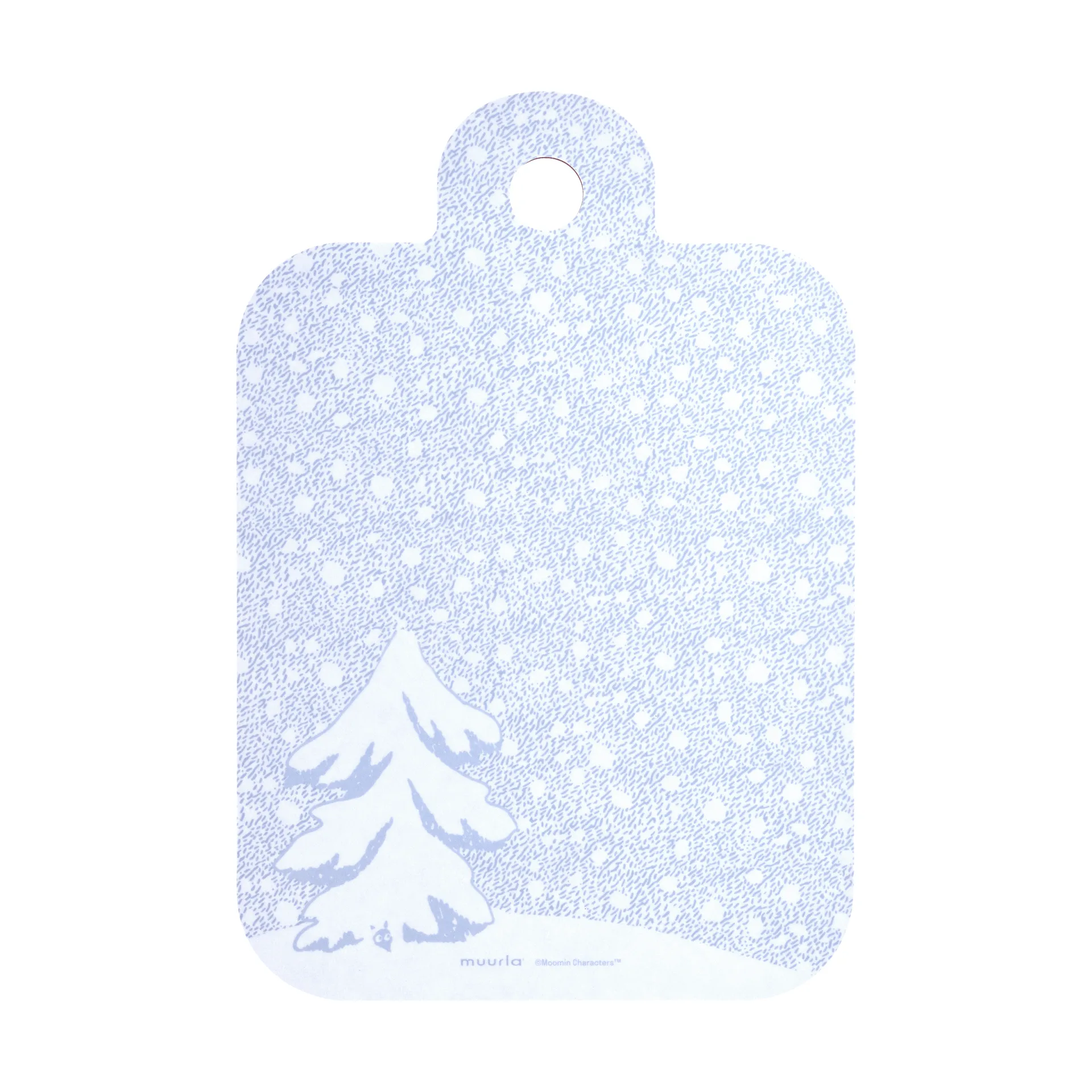 무민 커팅 보드 21x31cm, Let it snow Muurla | 뮬라