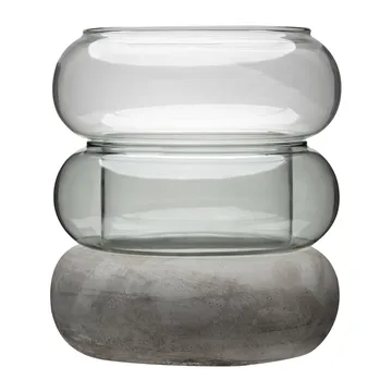 베이글 화병/캔들용기 22 cm - grey - Muurla | 뮬라