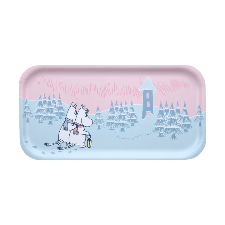 무민 트레이 22x43 cm - Frosty Day - Muurla | 뮬라
