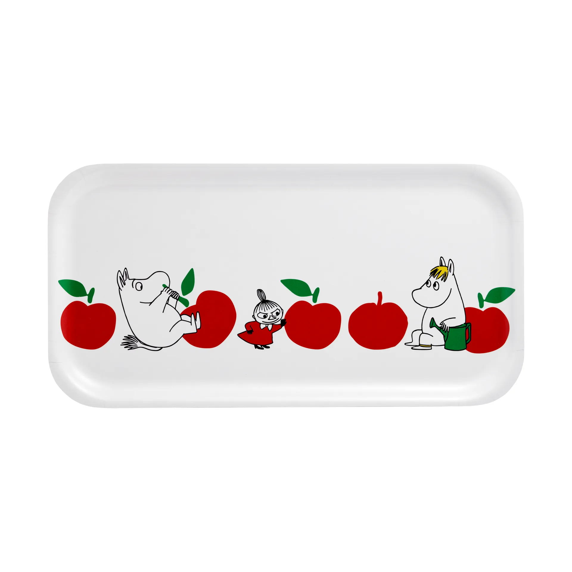 무민 트레이 22x43 cm, Joyfull Apples Muurla | 뮬라