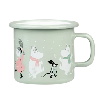 무민 에나멜 머그 25 cl - Festive spirits - Muurla | 뮬라