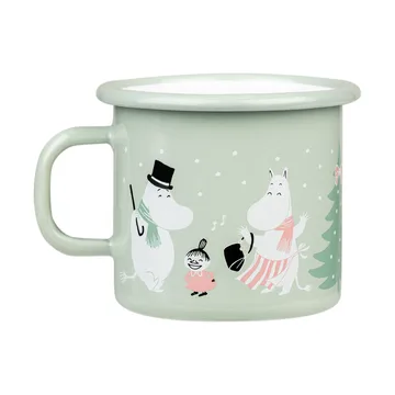 무민 에나멜 머그 25 cl - Festive spirits - Muurla | 뮬라