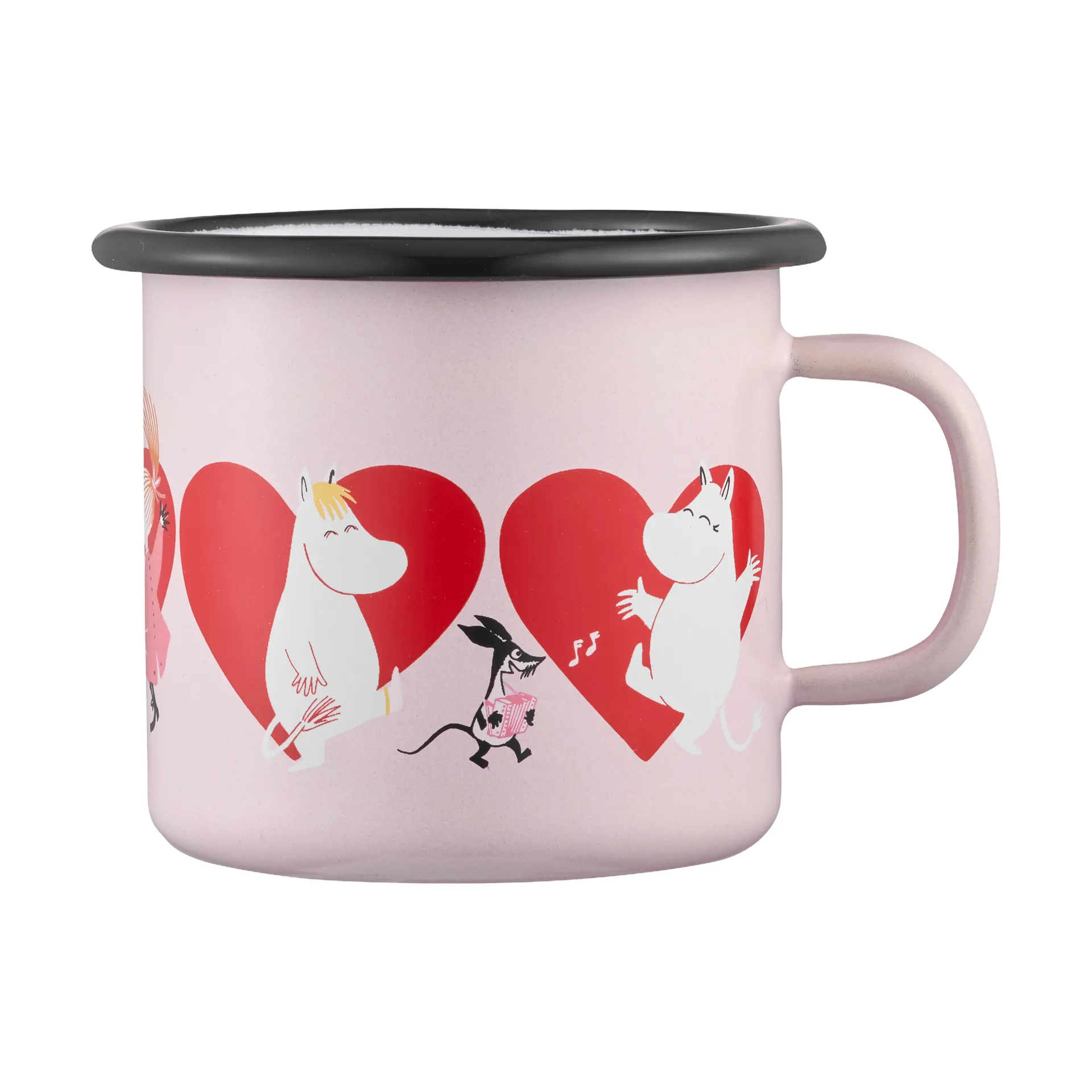 무민 에나멜 머그 25 cl, Heart Muurla | 뮬라