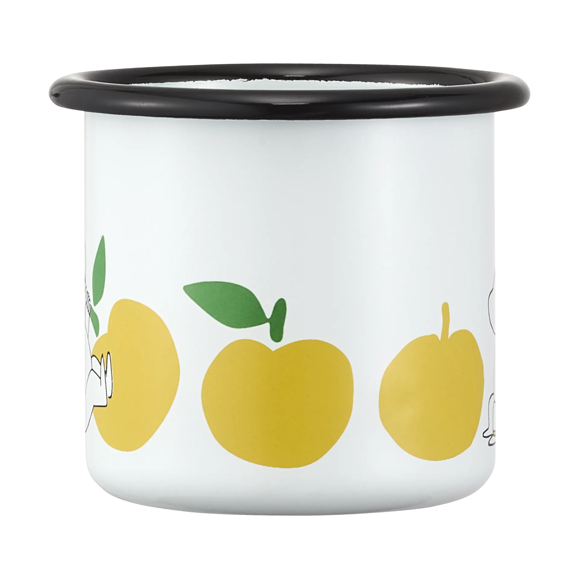 무민 에나멜 머그 25 cl, Joyfull Apples Muurla | 뮬라