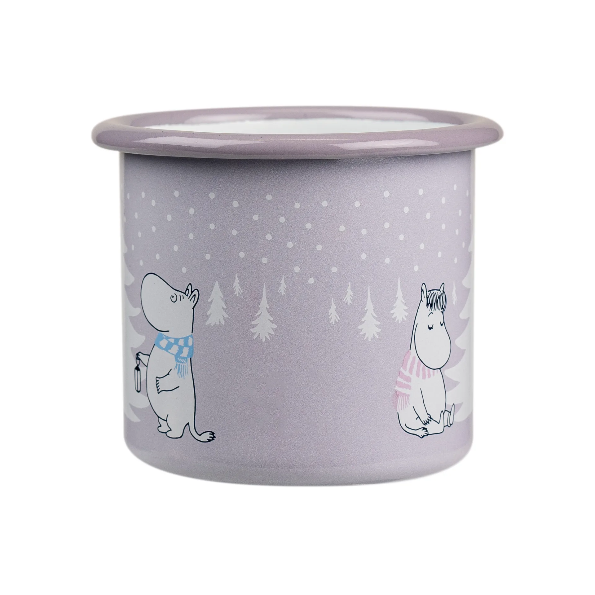 무민 에나멜 머그 25 cl, Snowfall Muurla | 뮬라