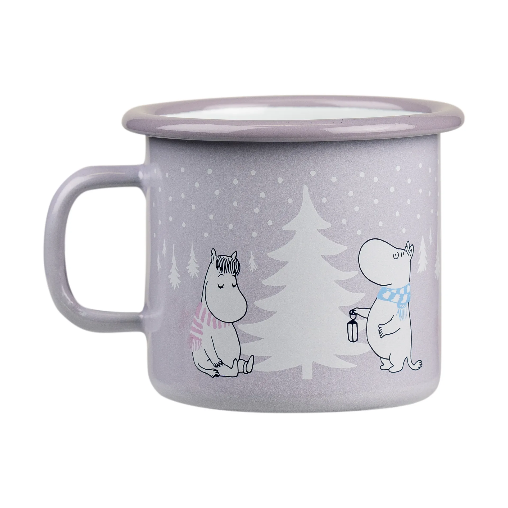 무민 에나멜 머그 25 cl, Snowfall Muurla | 뮬라