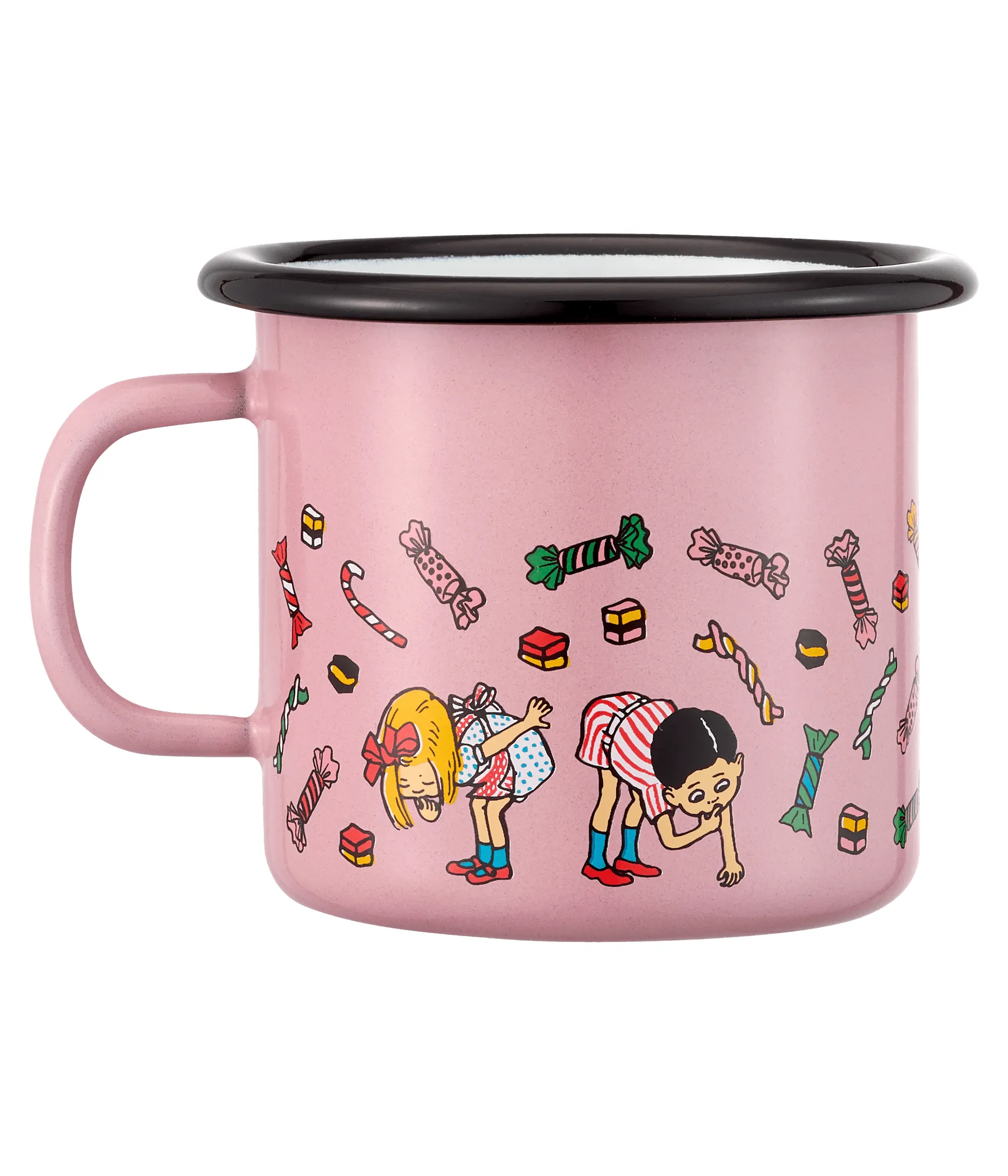 삐삐 에나멜 머그 2.5 dl, Candy Muurla | 뮬라